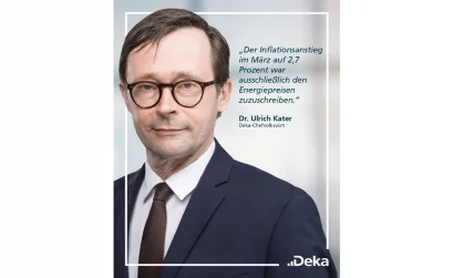 Dr. Ulrich Kater, Chefvolkswirt der DekaBank