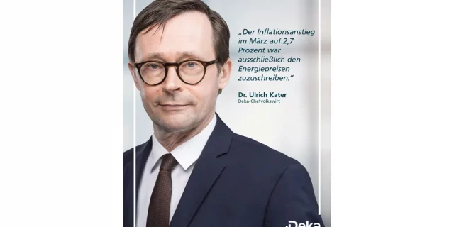 Dr. Ulrich Kater, Chefvolkswirt der DekaBank