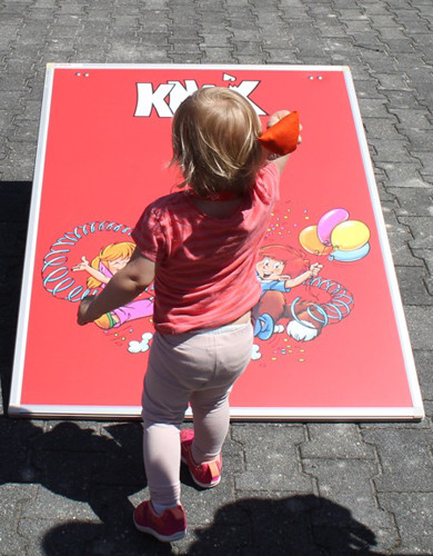 Eindrücke vom KNAX-Kinderfest 2019: Auch die Kleinsten machten mit, Dauerbrenner Torwandschießen - und am Ende gibt‘s eine kleine Überraschung für alle